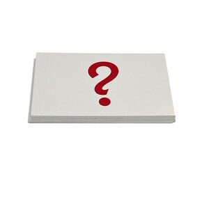 Monopoly Target Edition Chance Cards Only | Replacement Game Pieces